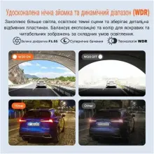 Купити Відеореєстратор-дзеркало 70mai Dash Cam S410 (BHR8312GL) (1183492) - фото 4