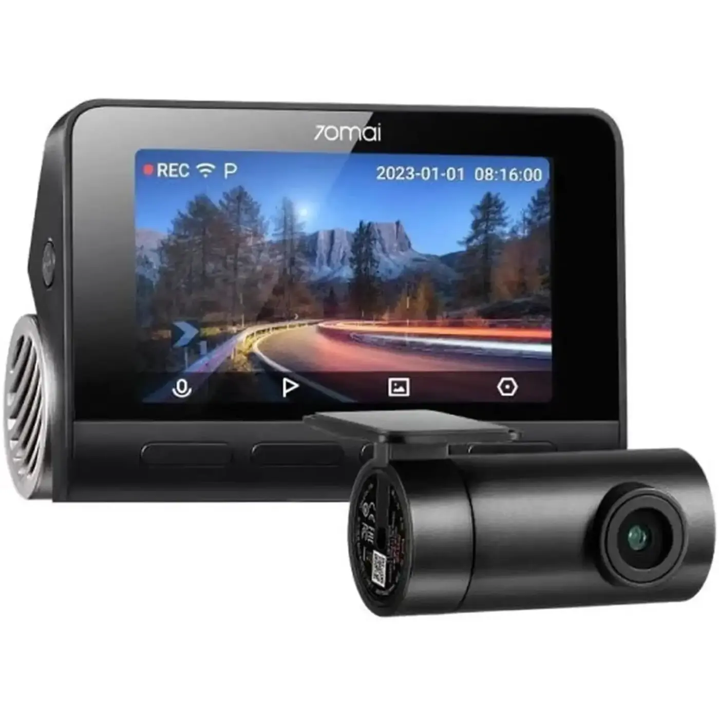 Купити Відеореєстратор 70mai Dash Cam 4K A800SE-2 Set (BHR8252GL) (1182550) - фото 1