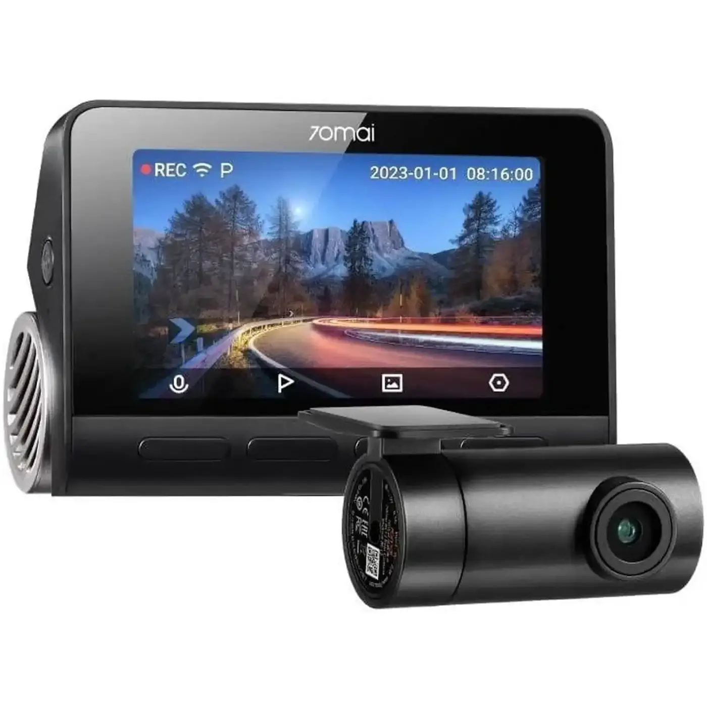 Купить Видеорегистратор 70mai Dash Cam 4K A810S-2 Set (BHR8249GL) (1182548) - фото 1