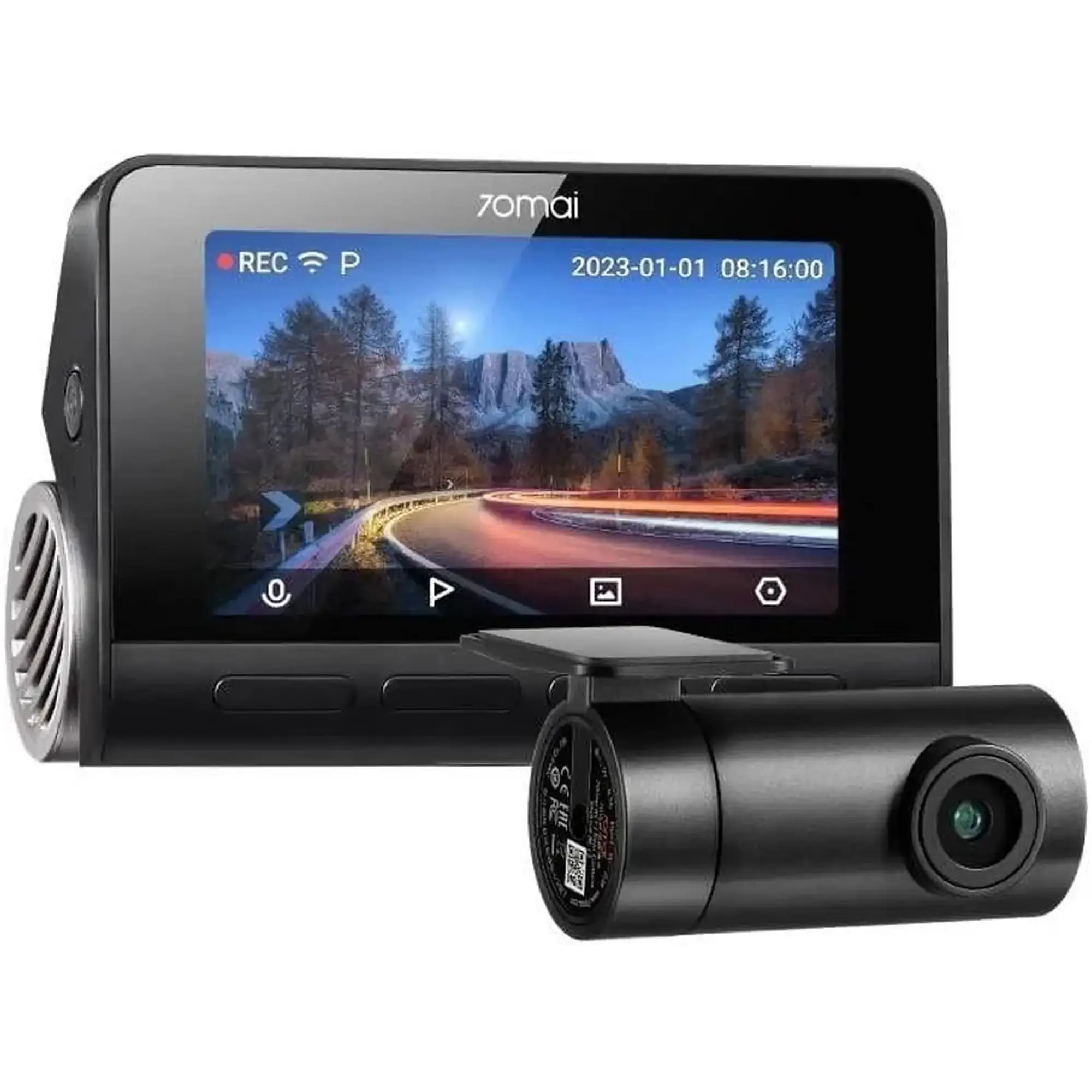Купить Видеорегистратор 70mai Dash Cam 4K A810S-2 Set (BHR8249GL) (1182548) - фото 1
