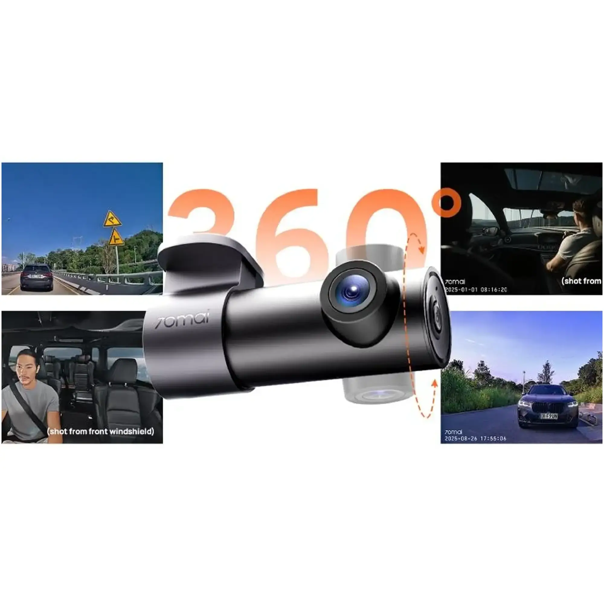 Купити Відеореєстратор 70mai Dash Cam M310 Plus 2K (BHR8214GL) (1182283) - фото 3