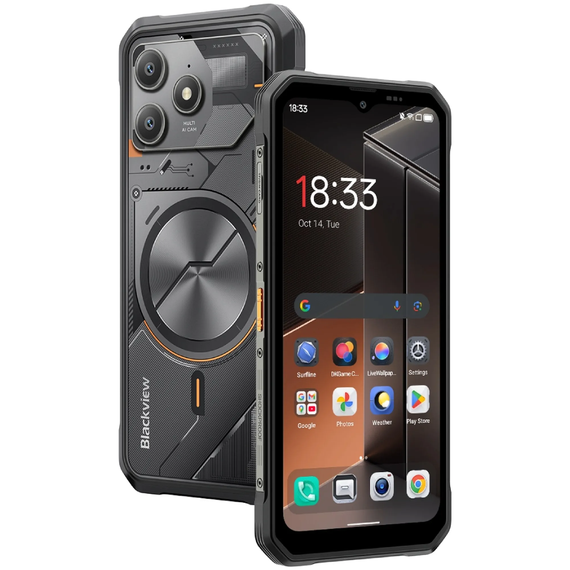 Купить Смартфон Blackview FORT 100 8/128GB  Black (6931548325185) - фото 2