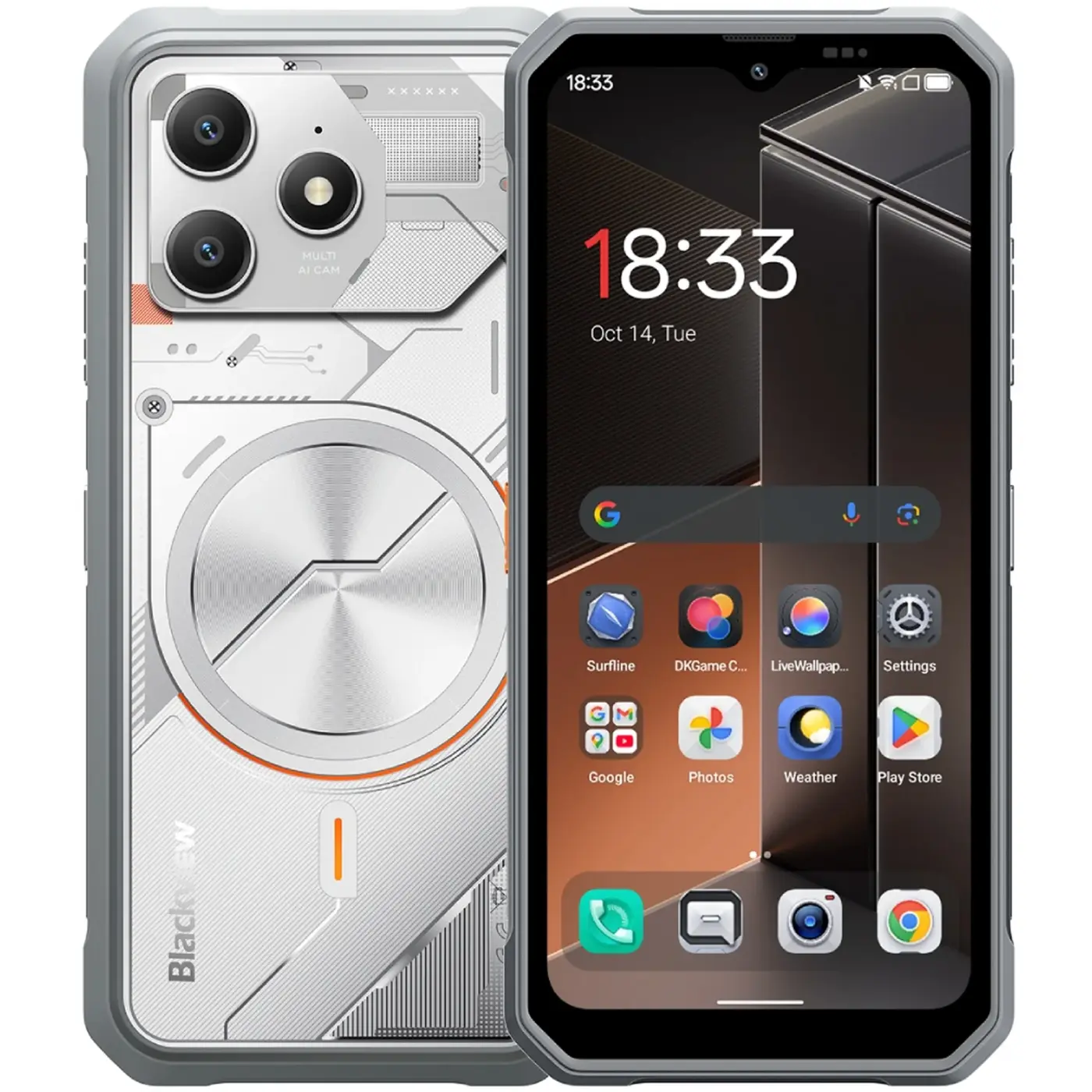 Купить Смартфон Blackview FORT 100 8/128GB White (6931548325192) - фото 1