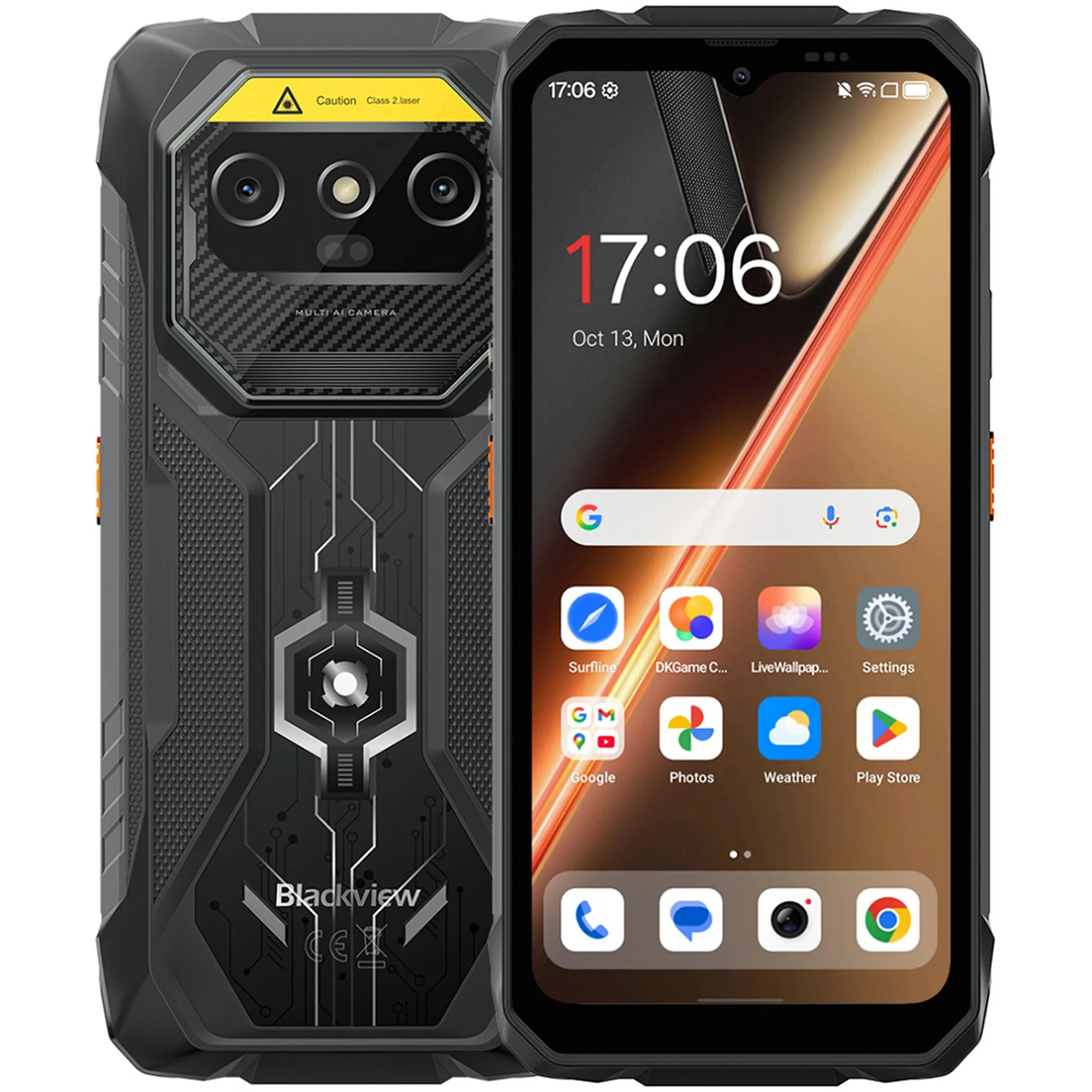 Купить Смартфон Blackview ROCK 1 Pro 8/256GB Black (6931548324416) - фото 1