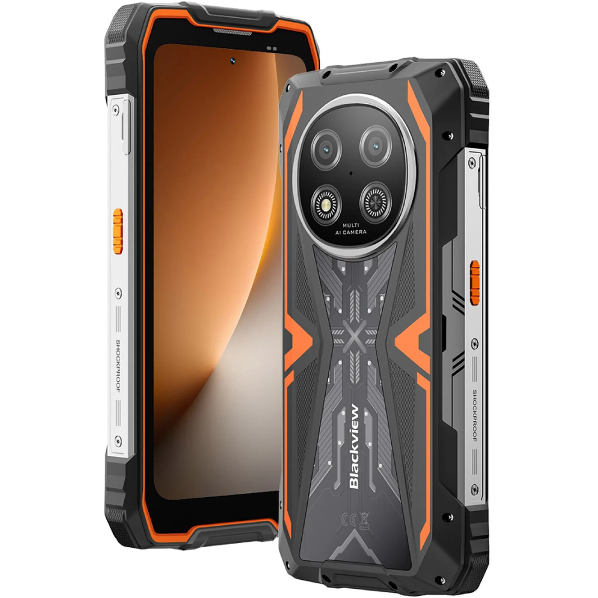 Купити Смартфон Blackview ROCK 2 12/256GB Orange (6931548324751) - фото 2