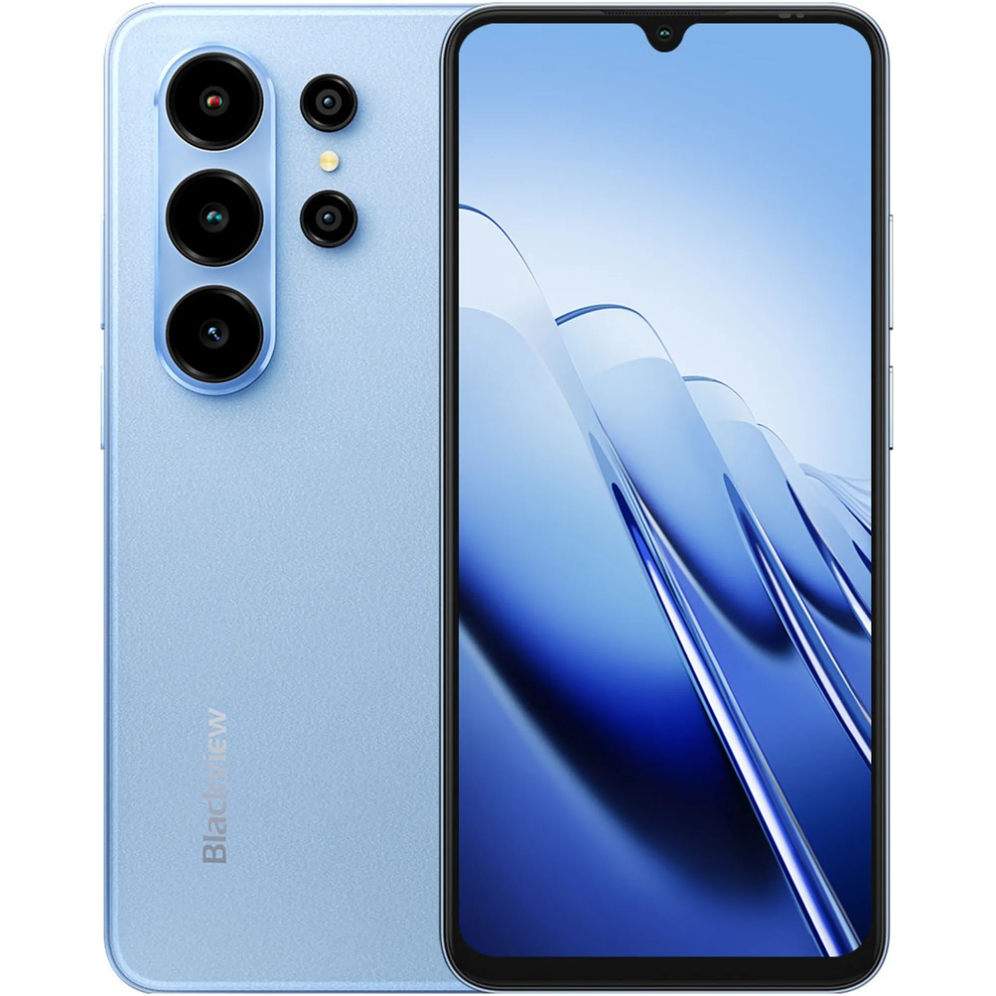 Купити Смартфон Blackview WAVE 10 8/128GB Blue (6931548318453) - фото 1