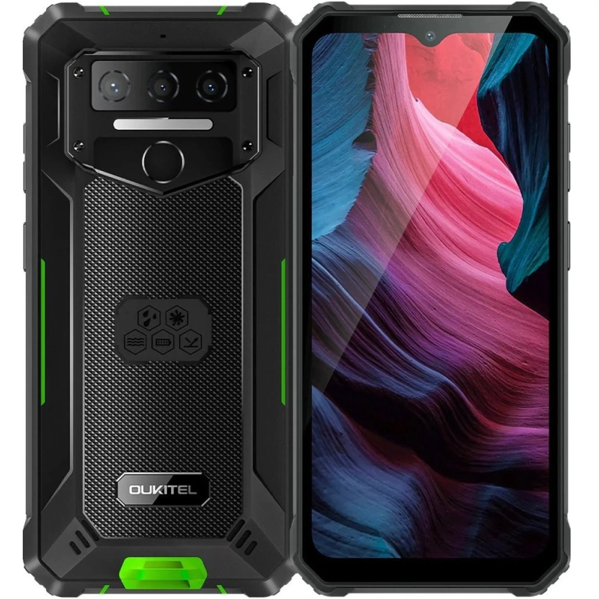 Купить Смартфон Oukitel WP23 Plus 8/256GB Green (6931548314110) - фото 1