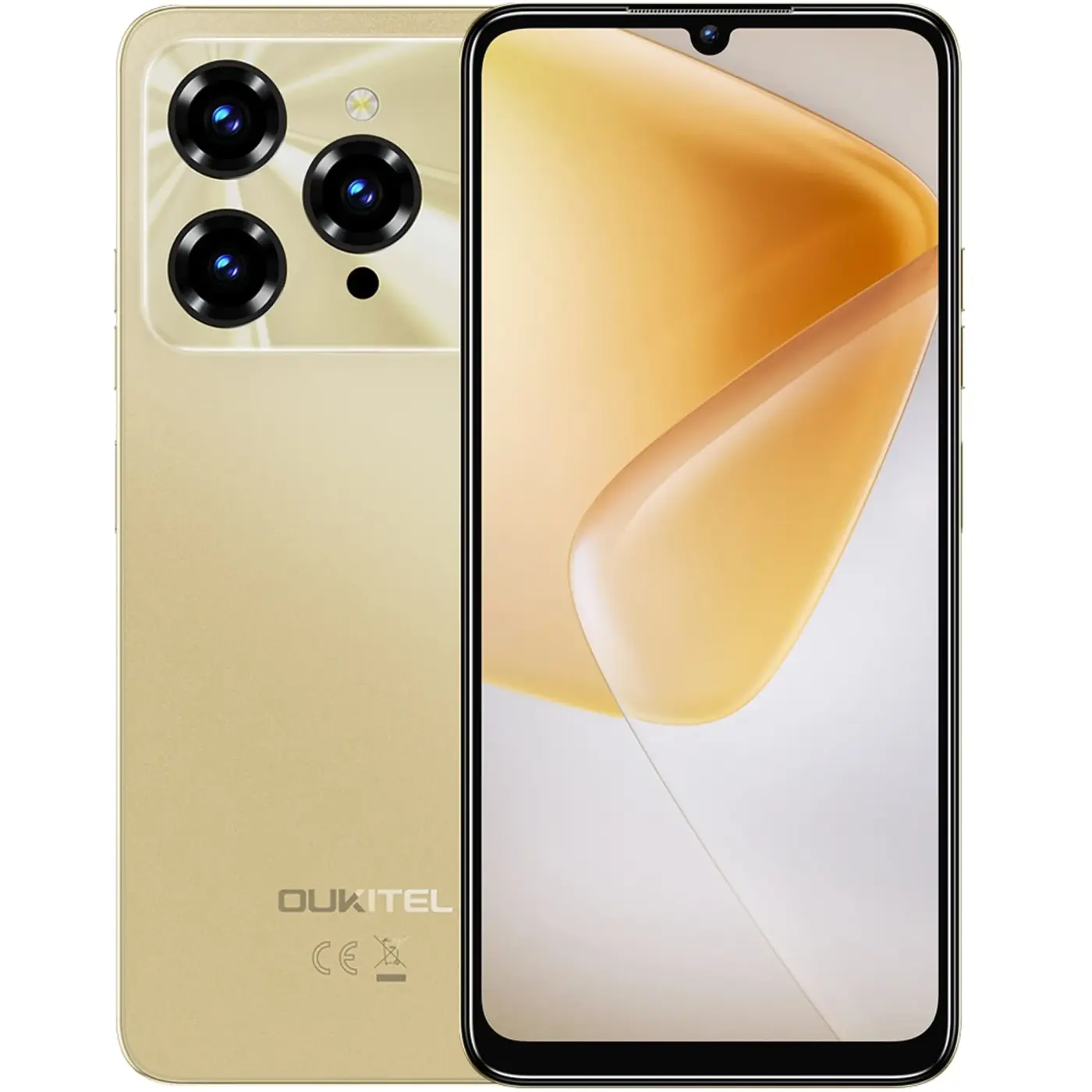 Купить Смартфон Oukitel C6 5G 12/512GB Gold (6931548322047) - фото 1