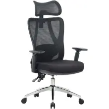 Купити Офісне крісло OfficePro Aero OC490B Black - фото 2