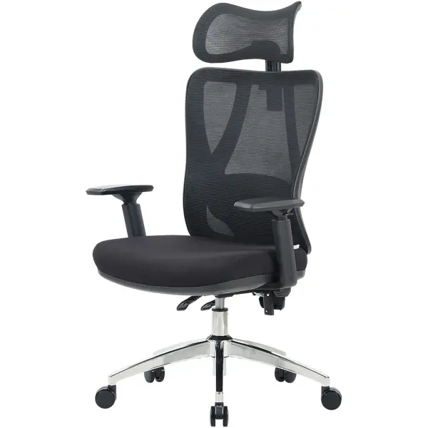 Купити Офісне крісло OfficePro Aero OC490B Black - фото 3