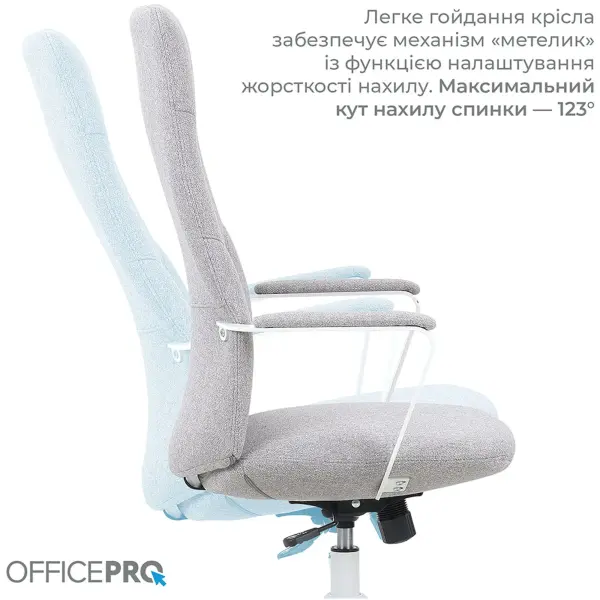 Купити Офісне крісло OfficePro Shift OC545G Gray - фото 8