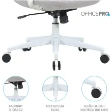 Купити Офісне крісло OfficePro Shift OC545G Gray - фото 10