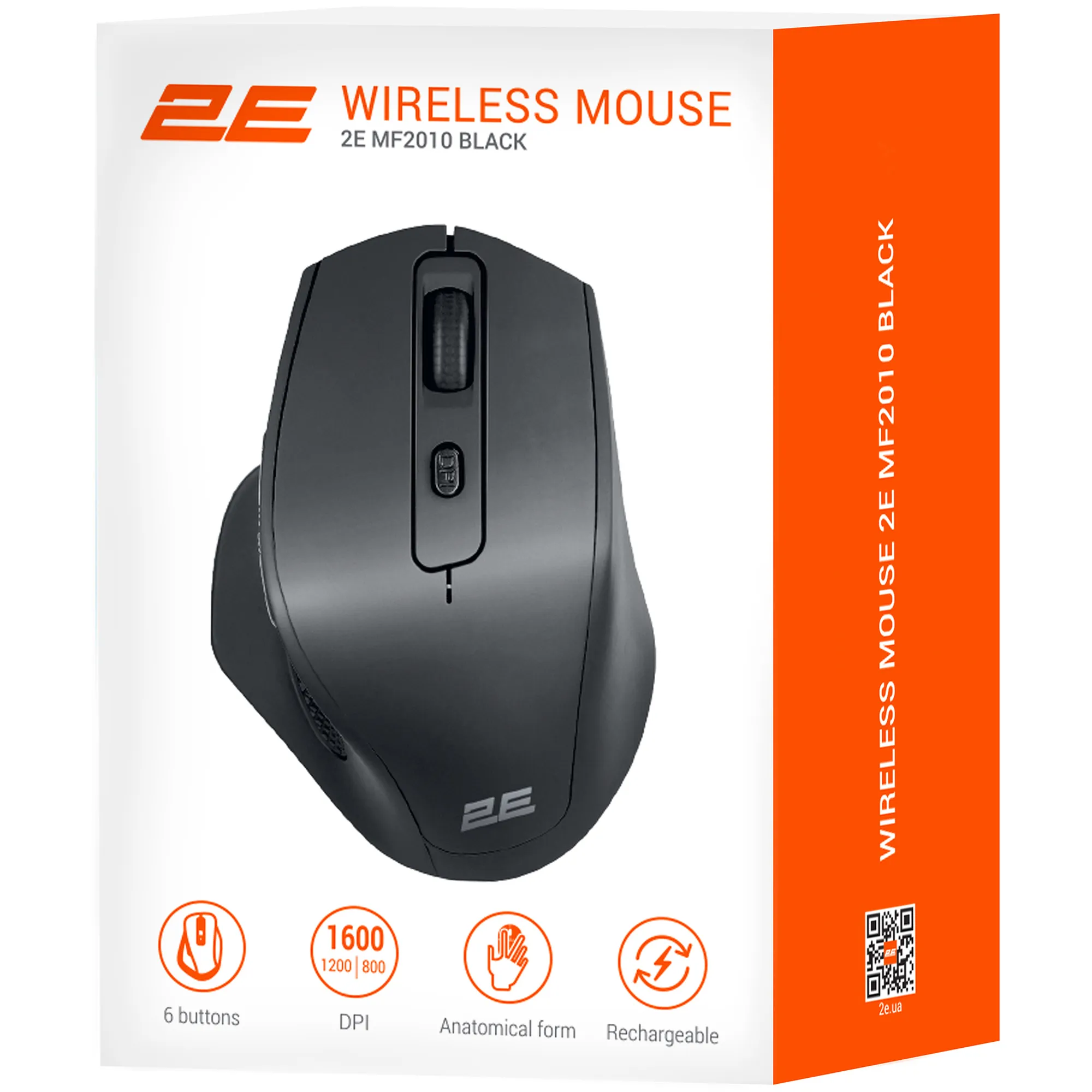Купити Миша 2E MF2010 Rechargeable Wireless Black (2E-MF2010WB) - фото 5