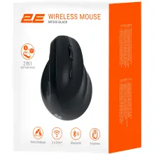 Купити Миша 2E MF325 Silent Wireless/Bluetooth Black (2E-MF325WBK) - фото 9