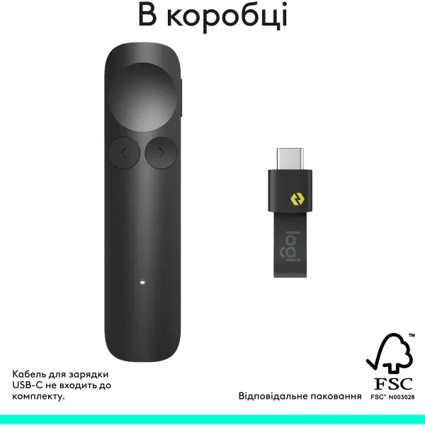 Купити Презентер Logitech Spotlight 2 Presentation Remote Graphite (910-007672) - фото 11