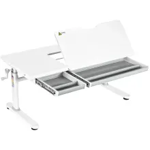 Купить Компьютерный стол 2E CE301K Mechanic White (2E-CE301K-MECHANIC) - фото 4