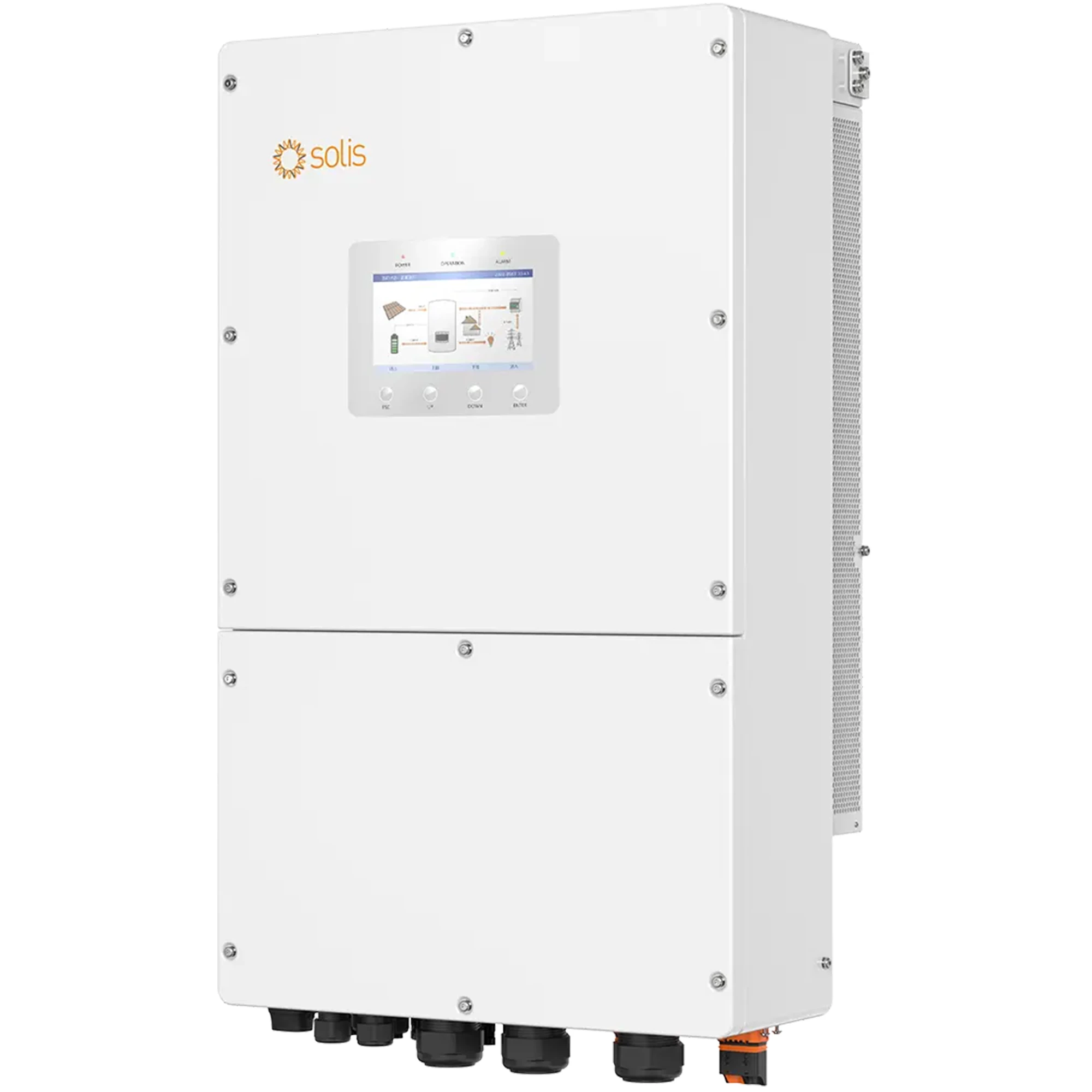 Купити Гібридний інвертор SOLIS S6-EH3P30K-H(21A) 30KW HV-battery 3 MPPT Wi-Fi 220/380V Трифазний (S6-EH3P30K-H(21A)) - фото 2
