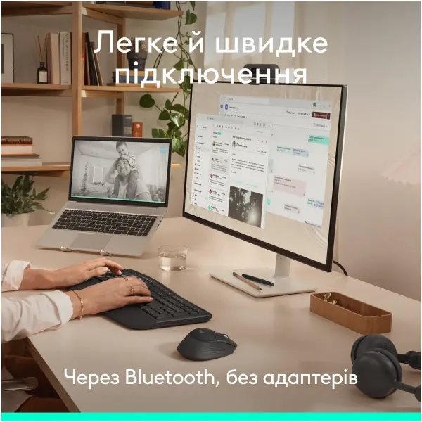 Купити Миша Logitech Signature Comfort Plus M850 L Wireless Graphite (910-007715) - фото 11