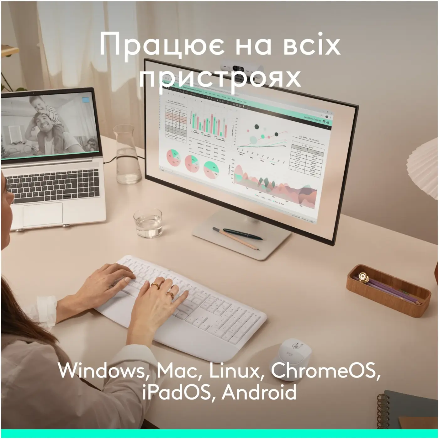 Купити Миша Logitech Signature Comfort Plus M850 L Wireless White (910-007716) - фото 10