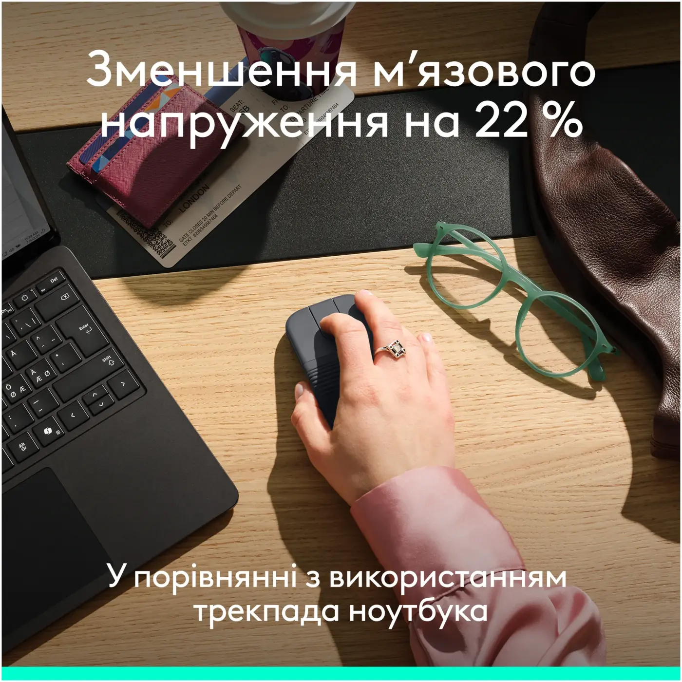 Купити Миша Logitech Mobi Fold Wireless Graphite (910-007604) - фото 5