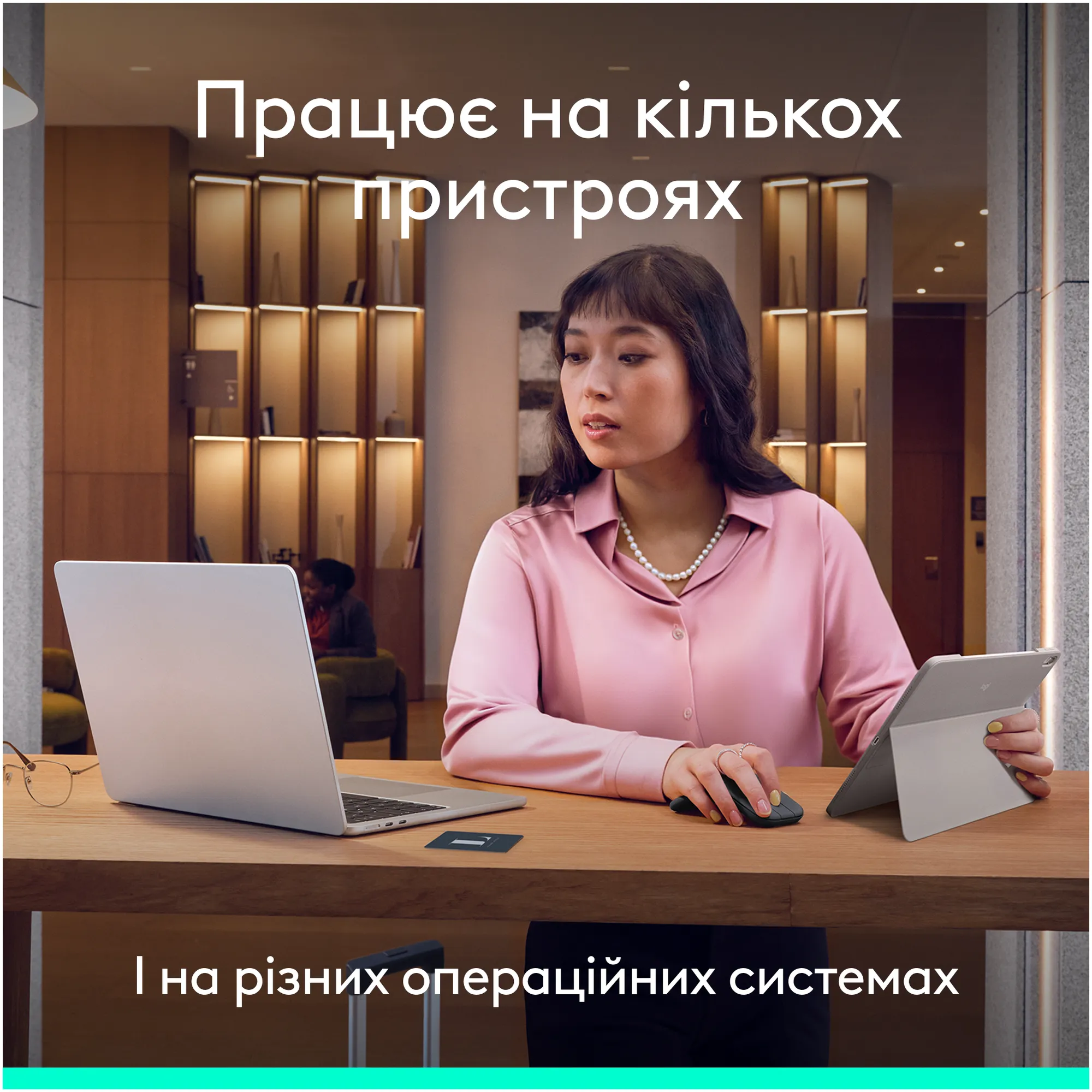 Купити Миша Logitech Mobi Fold Wireless Graphite (910-007604) - фото 8