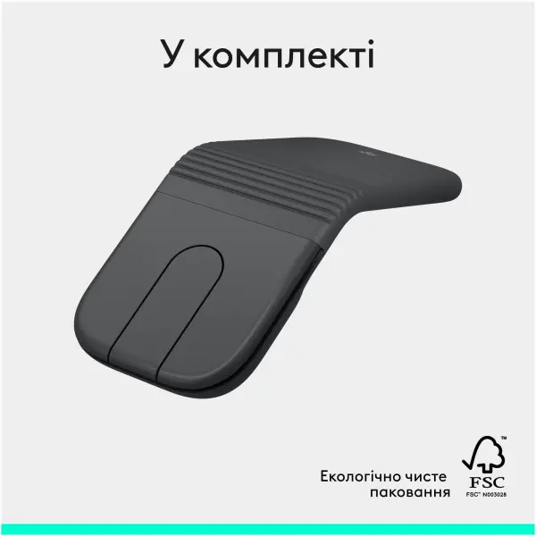 Купити Миша Logitech Mobi Fold Wireless Graphite (910-007604) - фото 13