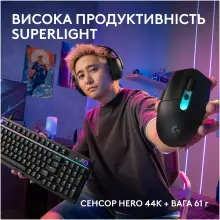 Купити Миша Logitech G305 X Superlight Wireless Gaming Black (910-007739) - фото 4