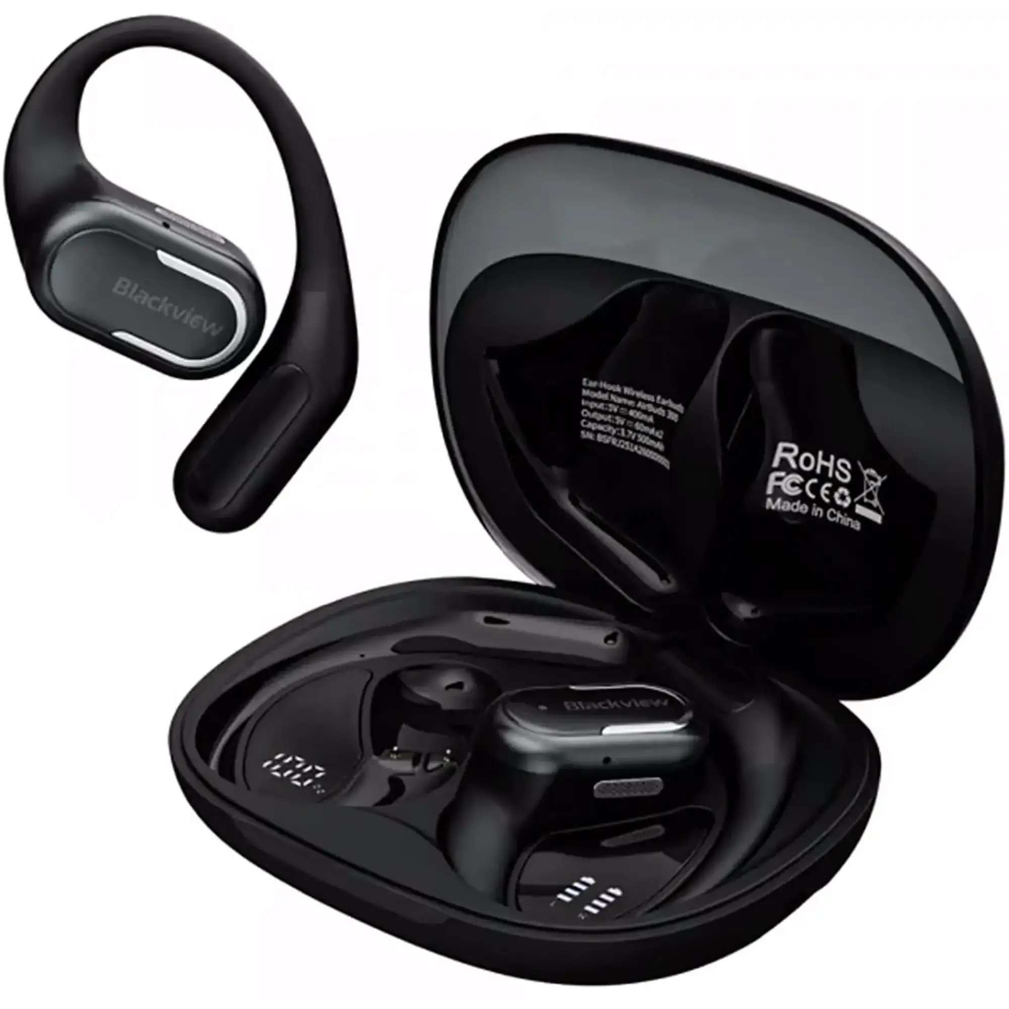 Купити Навушники Blackview AirBuds 300 Obsidian Black (6931548325826) - фото 3
