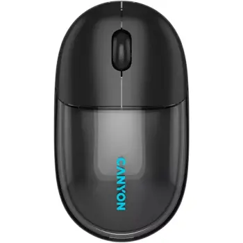 Купити Мишка Canyon OnClick 24 Wireless/Bluetooth Black (CNS-CMSW24B) - фото 1
