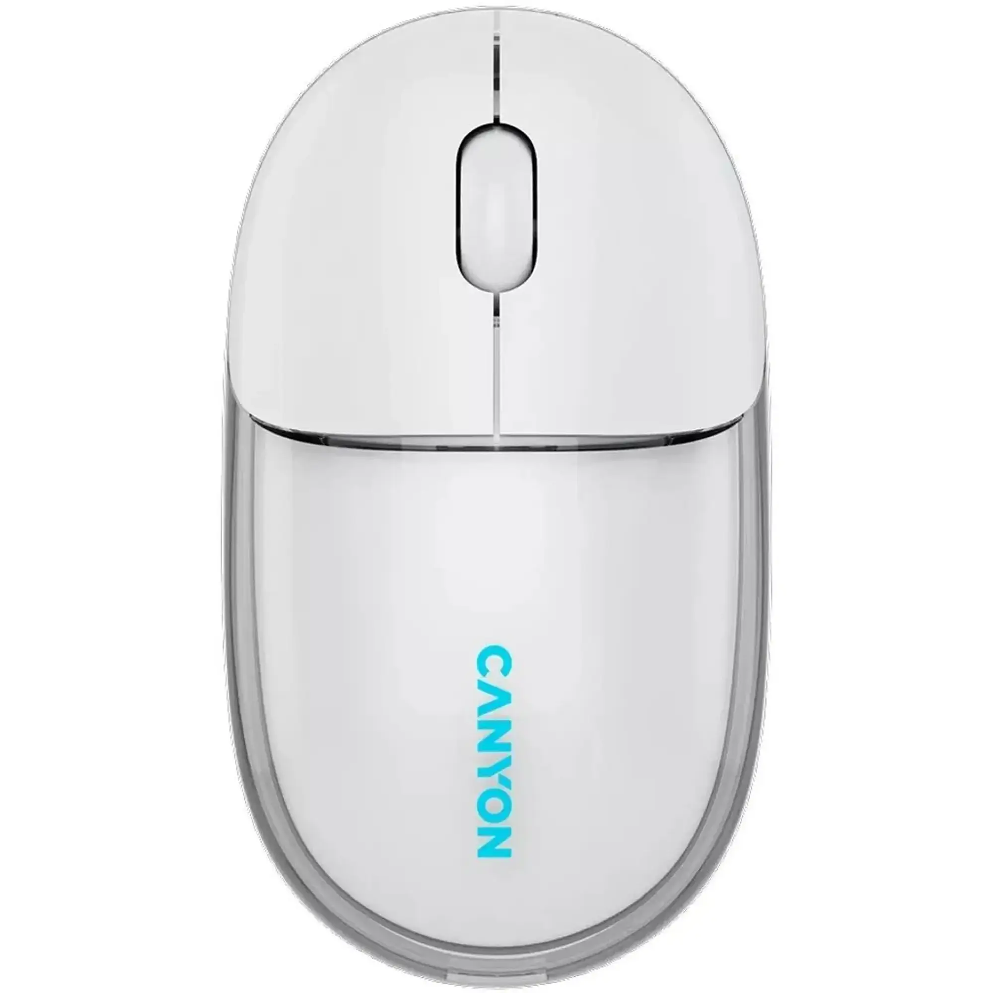 Купити Мишка Canyon OnClick 24 Wireless/Bluetooth White (CNS-CMSW24W) - фото 1