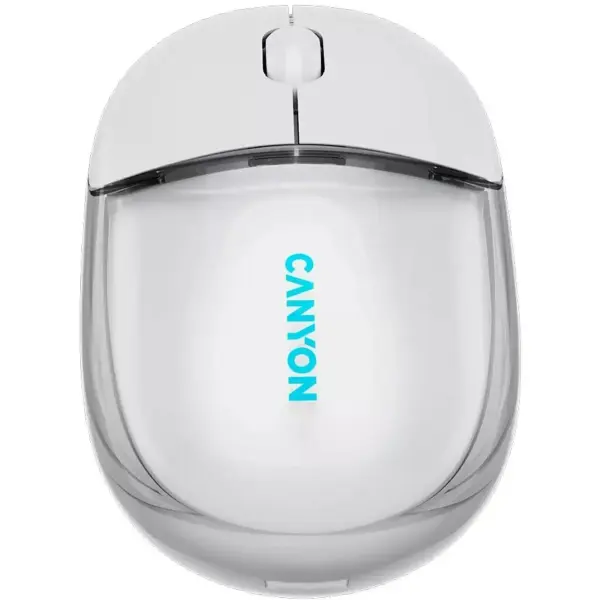 Купити Мишка Canyon OnClick 24 Wireless/Bluetooth White (CNS-CMSW24W) - фото 2
