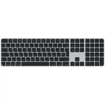 Купить Клавиатура Apple Magic Keyboard with Touch ID Bluetooth/USB UA Black (MXK83UA/A) - фото 1