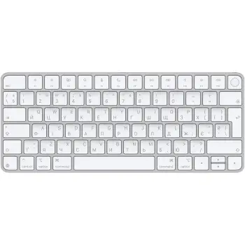 Купити Клавіатура Apple Magic Keyboard with Touch ID Bluetooth/USB-C UA White (MXCK3UA/A) - фото 1