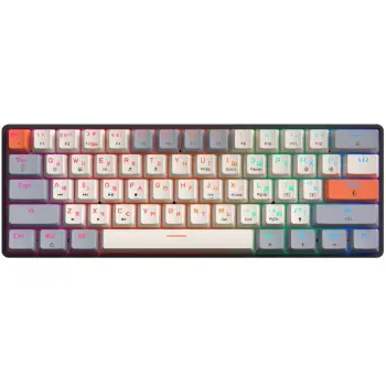 Купити Клавіатура GamePro MK130 V2 Infinity QLAB Sakura Black (MK130-V2-B-QS) - фото 1