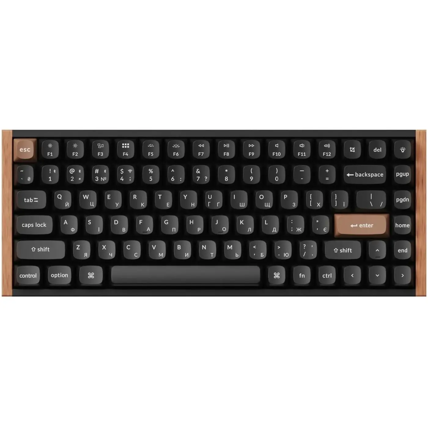 Купить Клавиатура Keychron K2 HE Magnetic Switch Black RGB (K2H-F1-UA) - фото 1