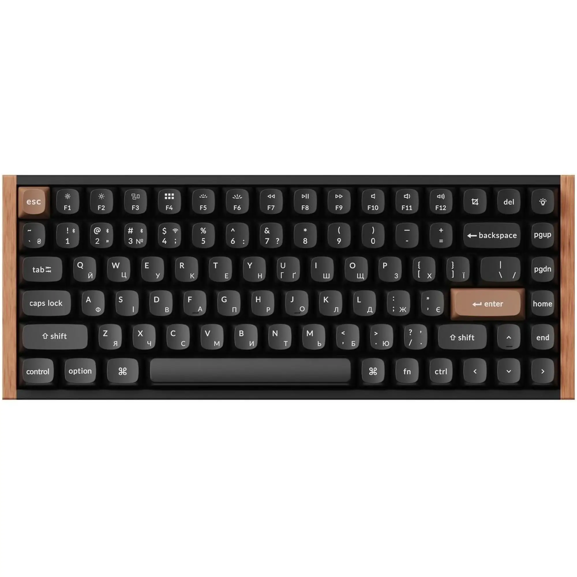 Купить Клавиатура Keychron K2 HE Magnetic Switch Black RGB (K2H-F1-UA) - фото 1