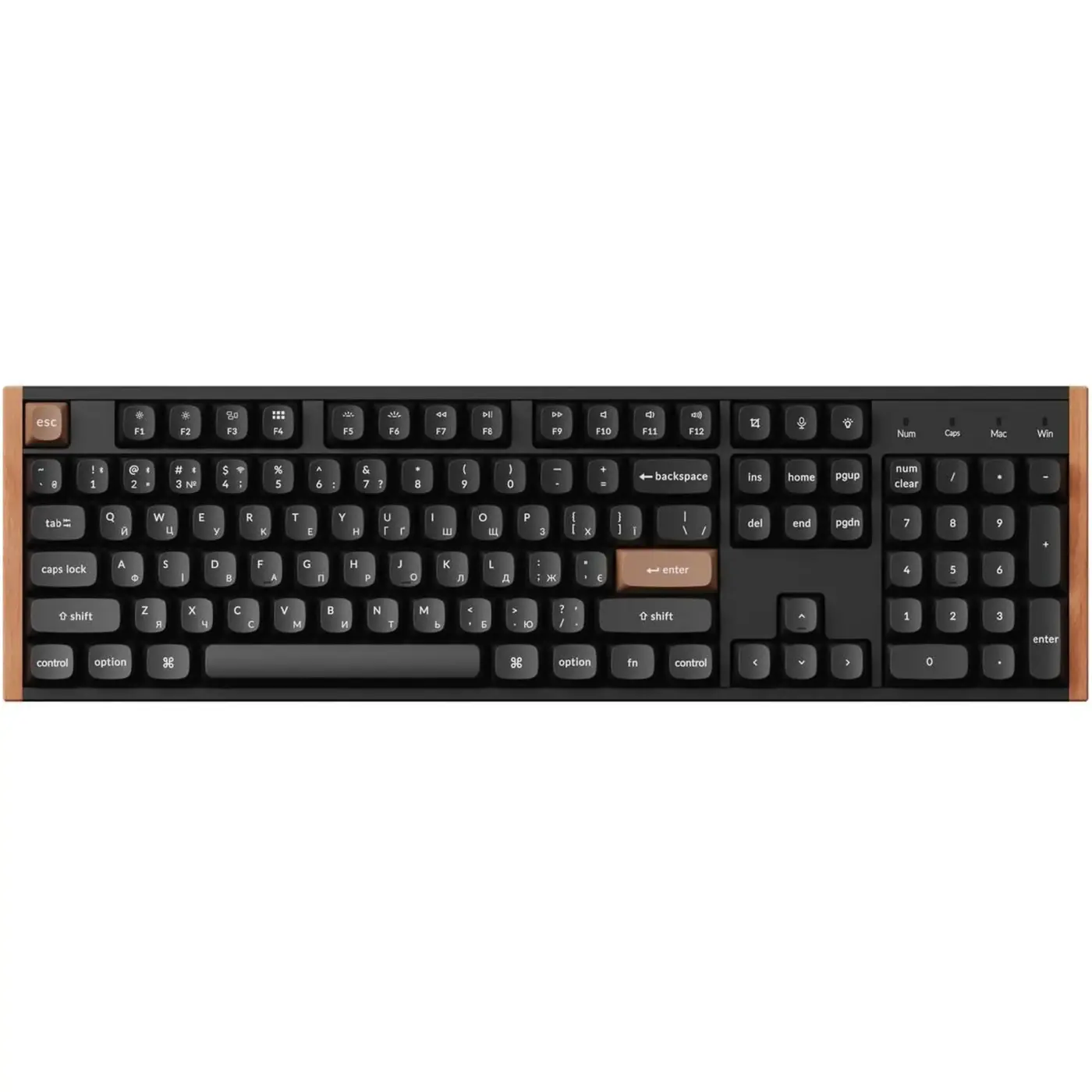 Купить Клавиатура Keychron K10 HE Magnetic Switch Black RGB (K10H-F1-UA) - фото 1