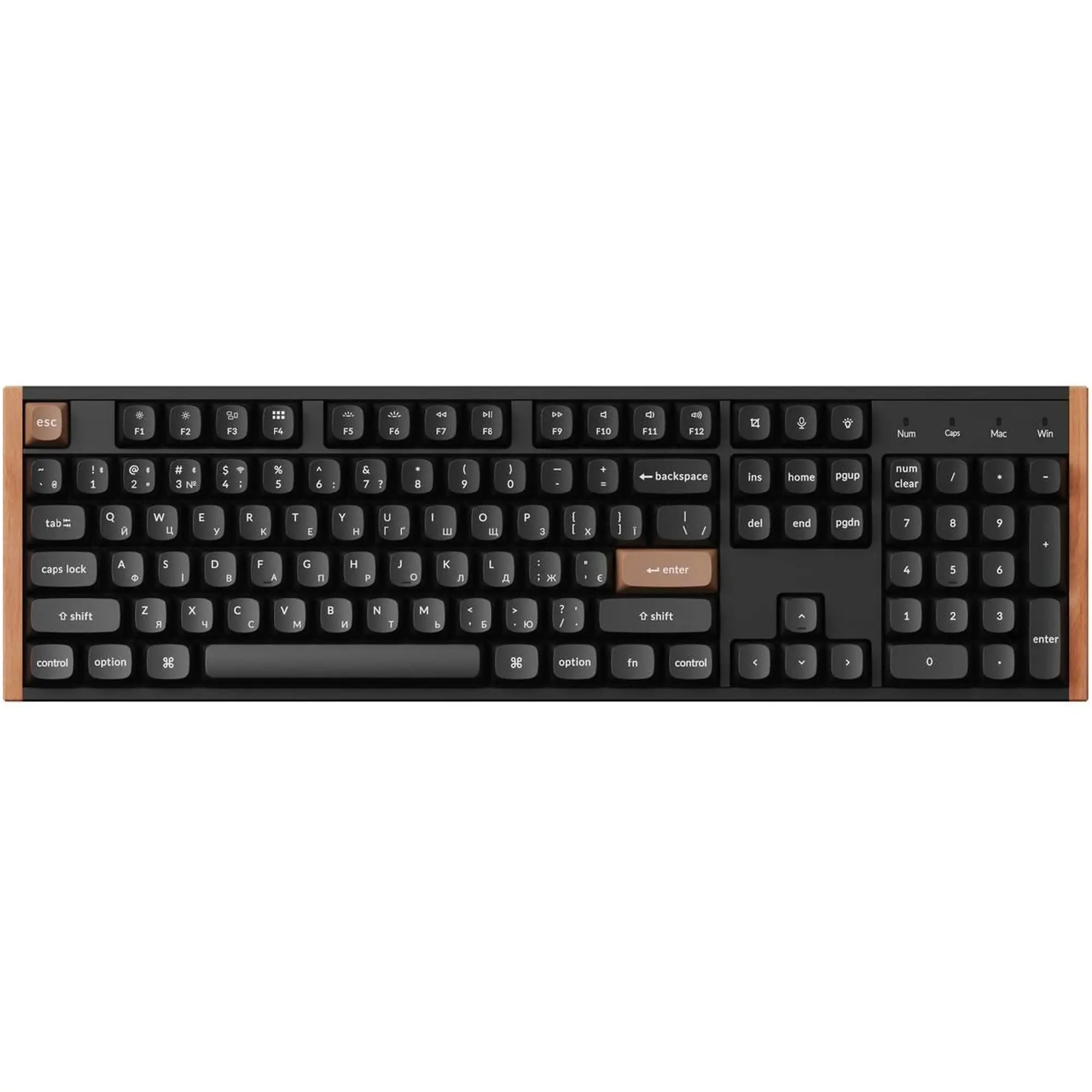 Купить Клавиатура Keychron K10 HE Magnetic Switch Black RGB (K10H-F1-UA) - фото 1
