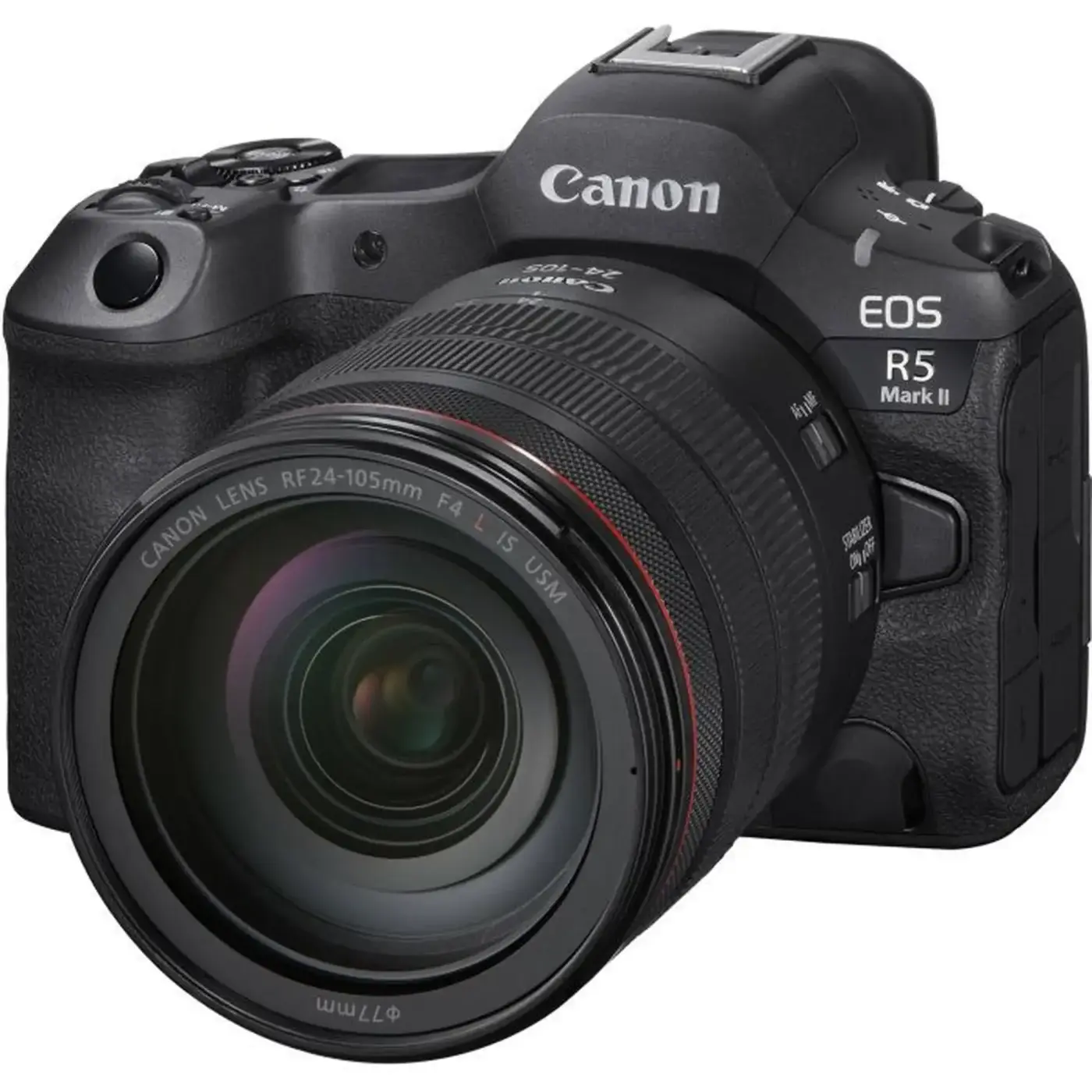 Купить Фотоаппарат Canon EOS R5 Mark II 5 GHZ + RF 24-105 f/4.0 L IS (6536C029) - фото 1
