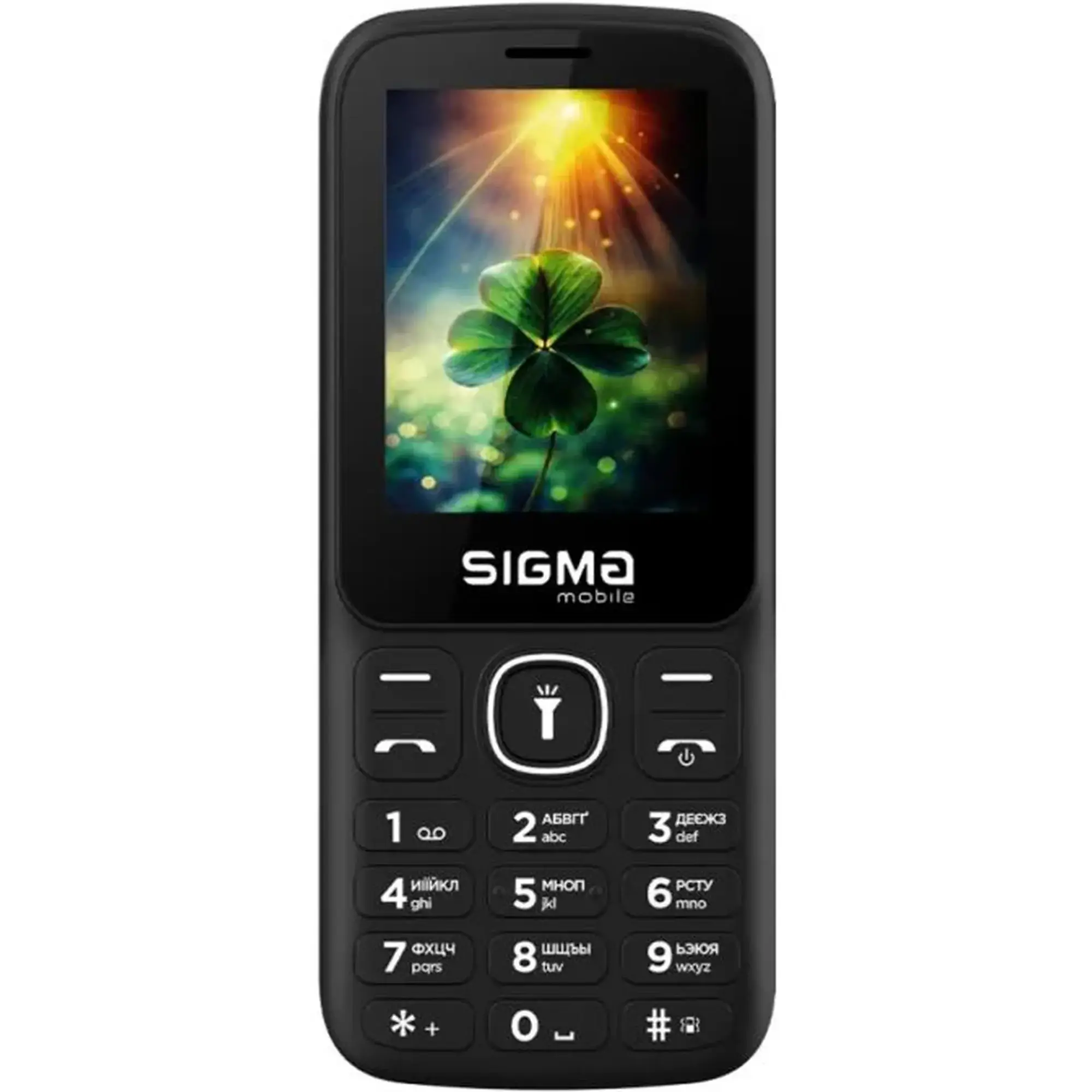 Купить Мобильный телефон Sigma X-style 242 Lucky Black (4827798792919) - фото 1