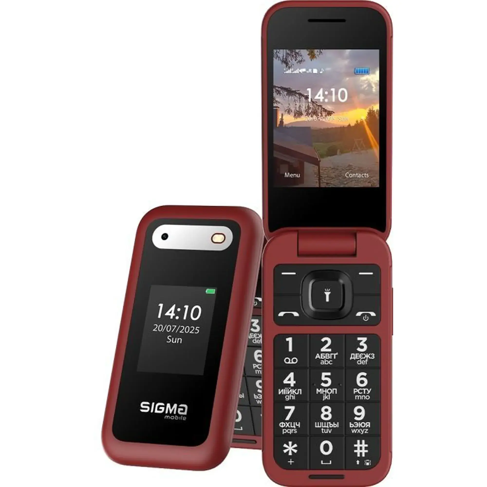 Купить Мобильный телефон Sigma X-style 281 CLIK Red (4827798151426) - фото 1