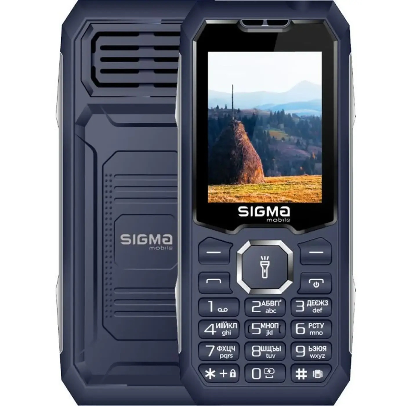 Купить Мобильный телефон Sigma X-style 341 Bro Type-C Blue (4827798368428) - фото 1