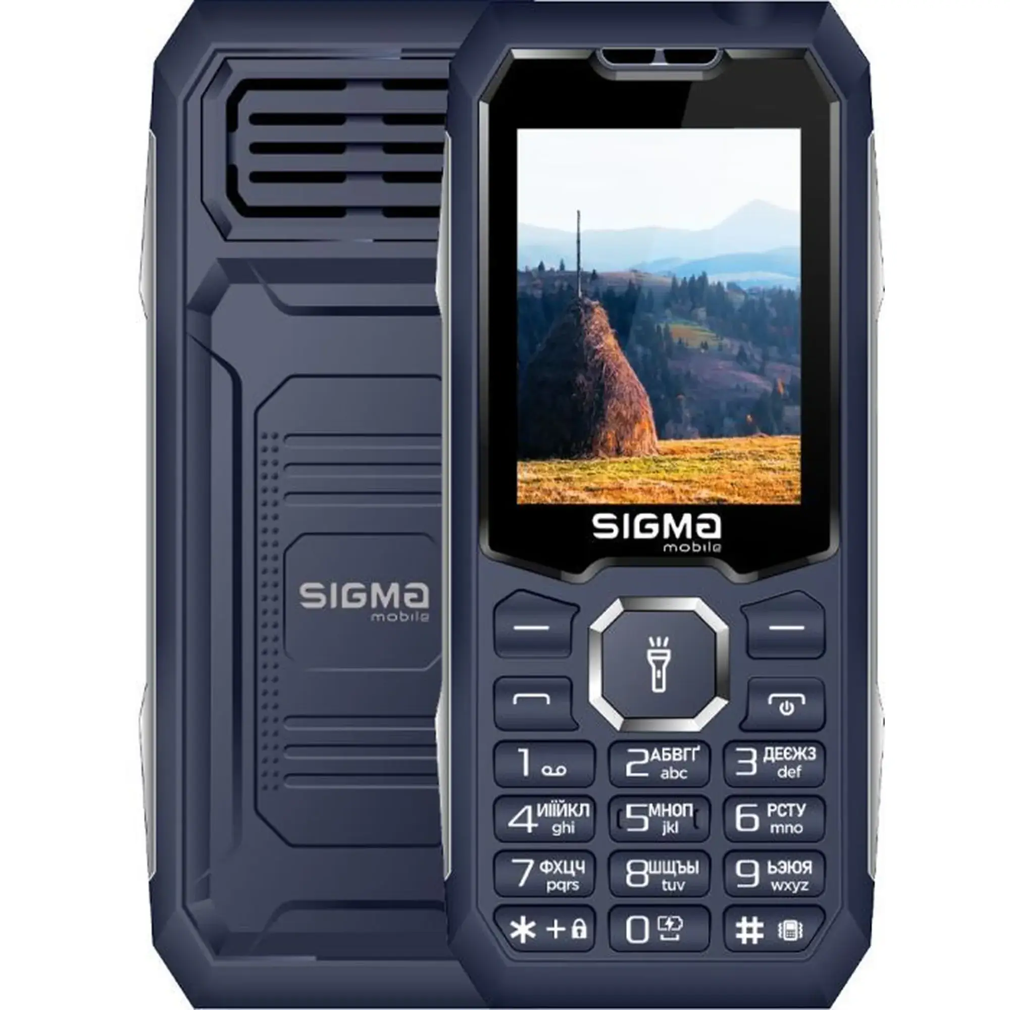 Купить Мобильный телефон Sigma X-style 341 Bro Type-C Blue (4827798368428) - фото 1