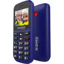 Купить Мобильный телефон Sigma mobile Comfort 50 Easy Type-C Blue (4827798585238) - фото 2