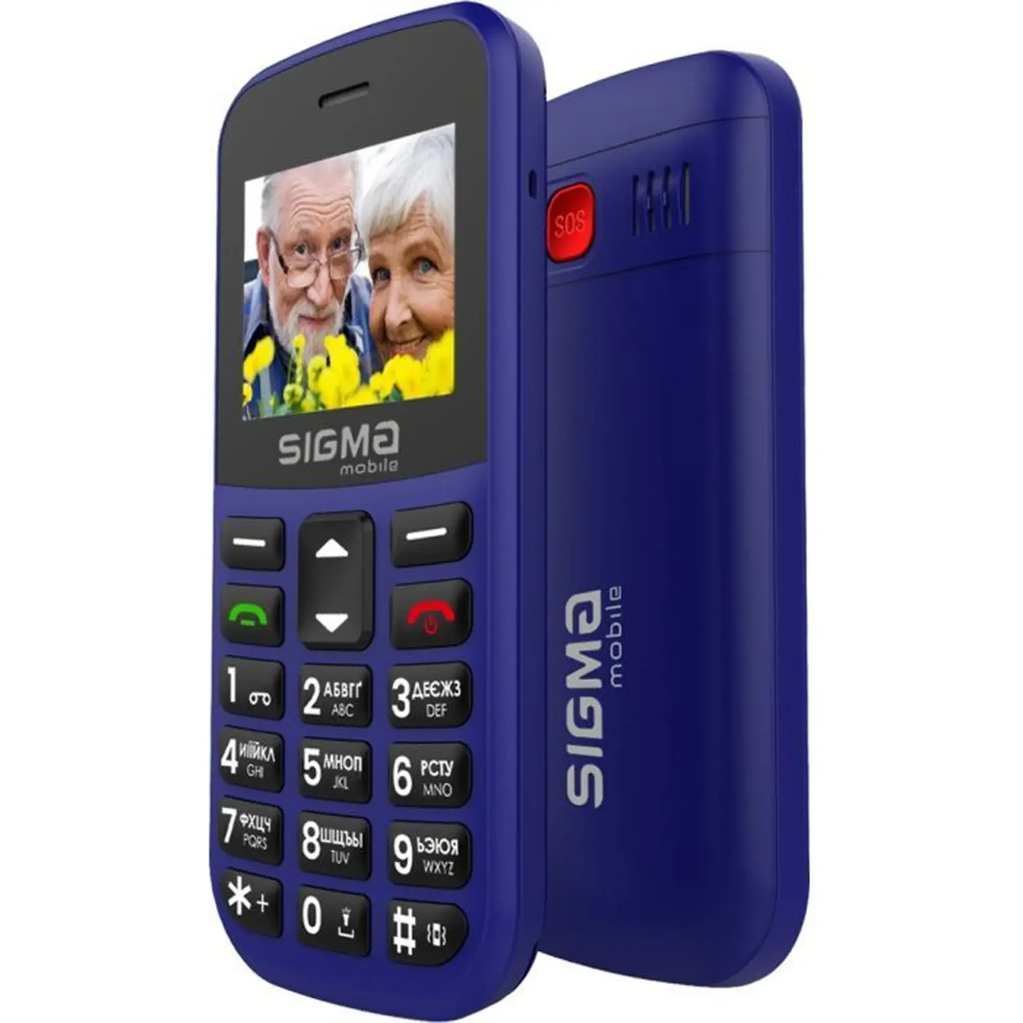 Купить Мобильный телефон Sigma mobile Comfort 50 Easy Type-C Blue (4827798585238) - фото 2