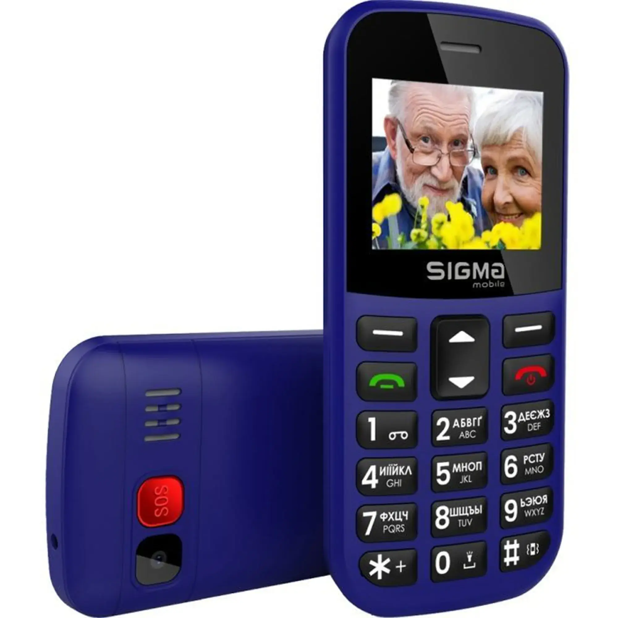 Купить Мобильный телефон Sigma mobile Comfort 50 Easy Type-C Blue (4827798585238) - фото 4
