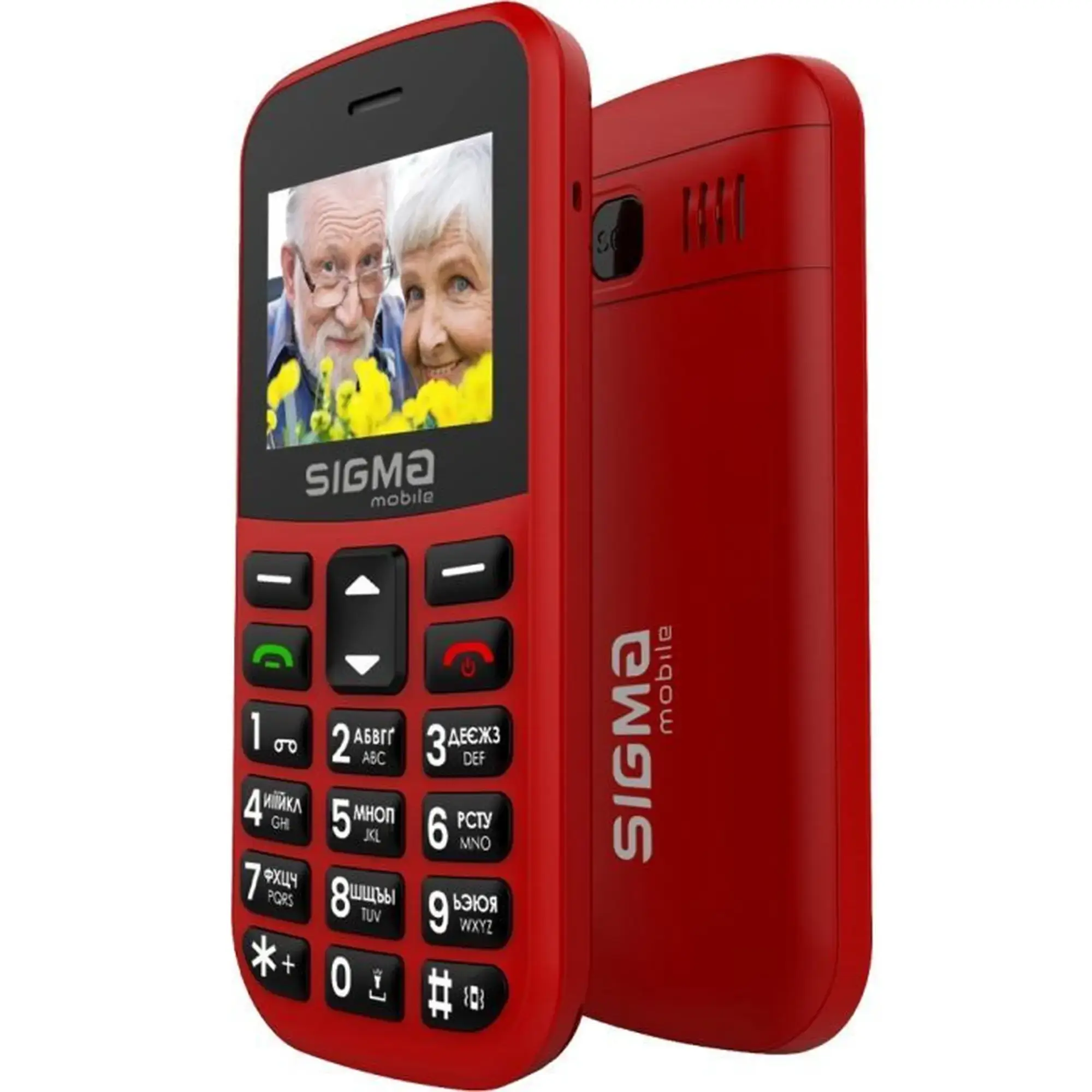 Купить Мобильный телефон Sigma mobile Comfort 50 Easy Type-C Red (4827798585221) - фото 2