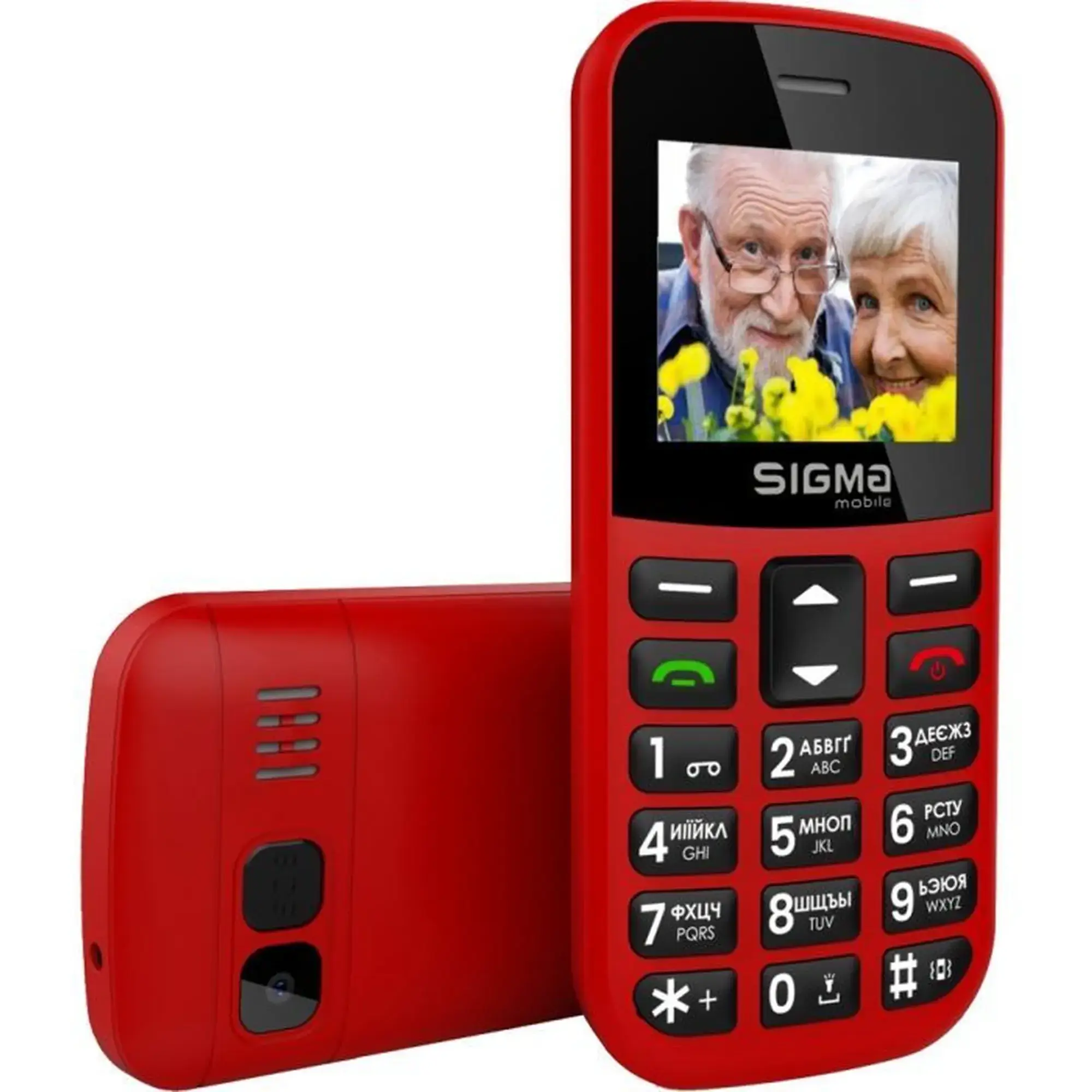 Купить Мобильный телефон Sigma mobile Comfort 50 Easy Type-C Red (4827798585221) - фото 4