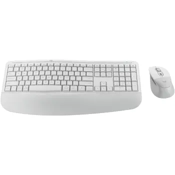 Купити Комплект клавіатура та миша Logitech MK880 Signature Comfort Plus Combo Off-White (920-014033) - фото 1