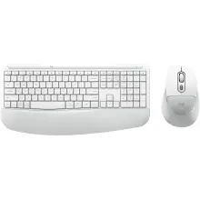Купити Комплект клавіатура та миша Logitech MK880 Signature Comfort Plus Combo Off-White (920-014033) - фото 2